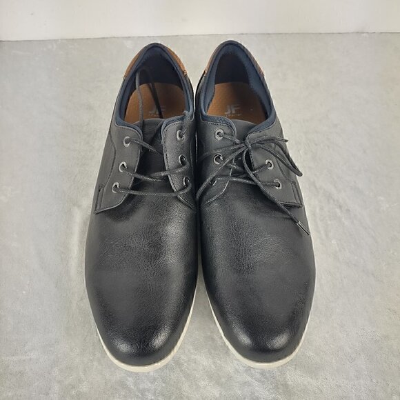 JF J. Ferrar Men's Sutton Black Lace Dress Shoes Size 13M (NWOT) - Picture 1 of 14